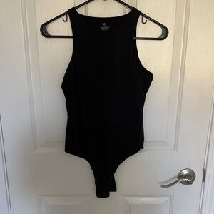 Pumiey Black Bodysuit